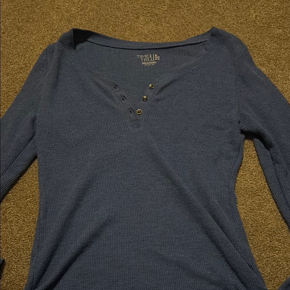 Thermal Blue Women's Top